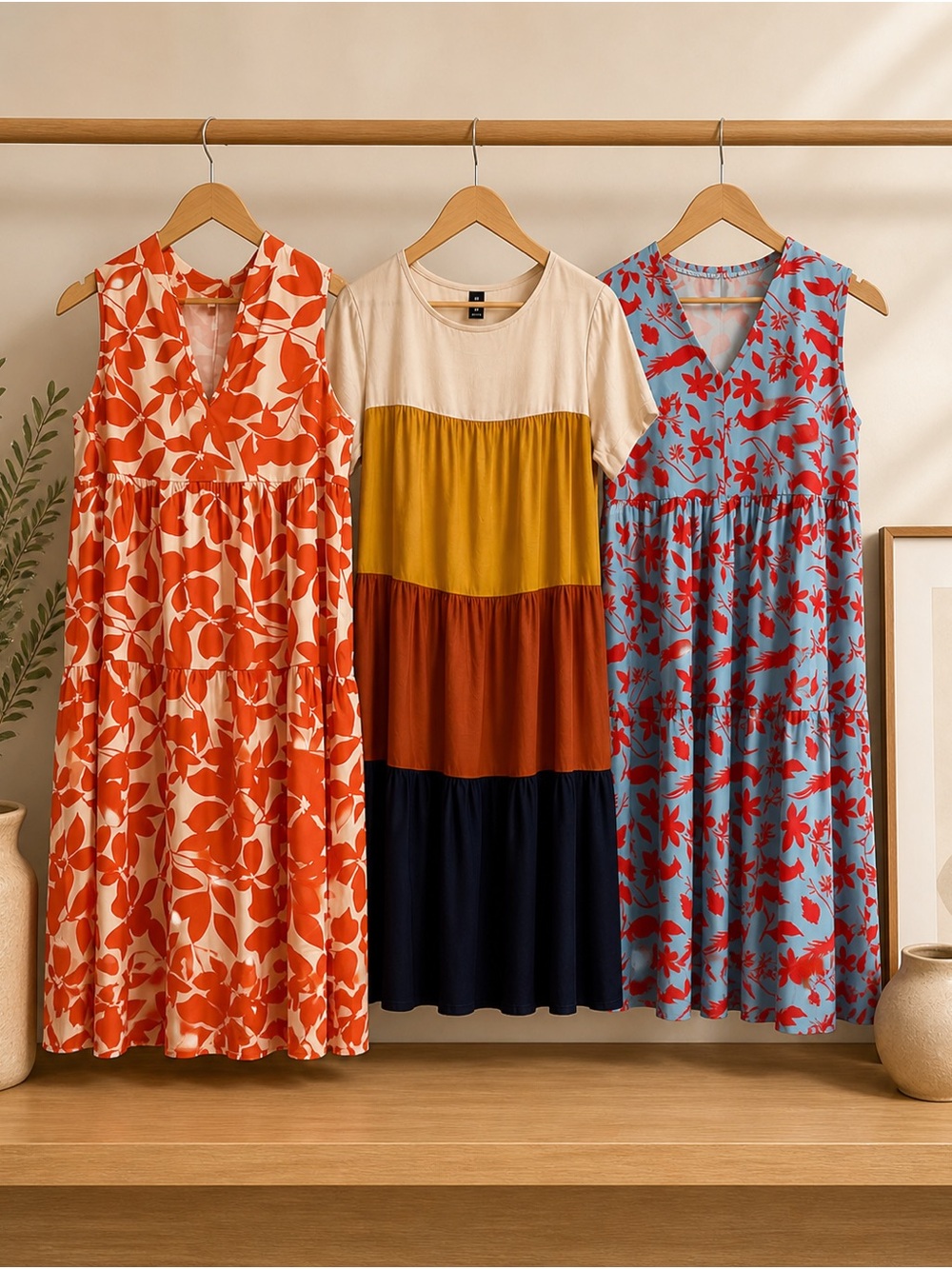 3 Dress Bundle – Size M – Never Worn